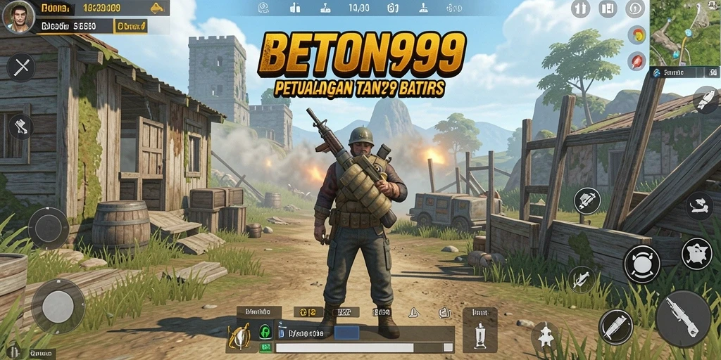 Gameplay BETON999 menunjukkan eksplorasi dunia Open World yang menakjubkan.