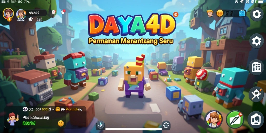 Tampilan gameplay seru dari DAYA4D yang penuh dengan tantangan.
