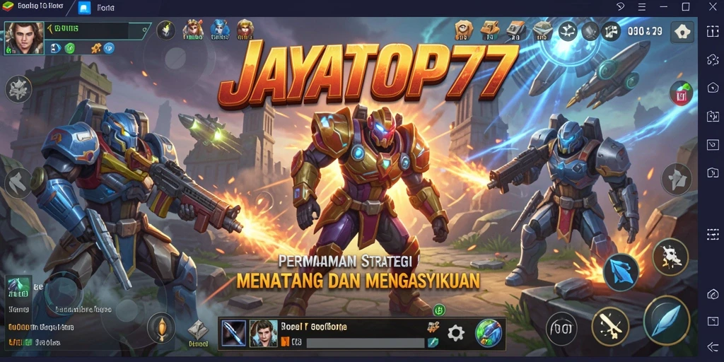 Screenshot gameplay JAYATOP77 menampilkan aksi strategi yang mendebarkan.