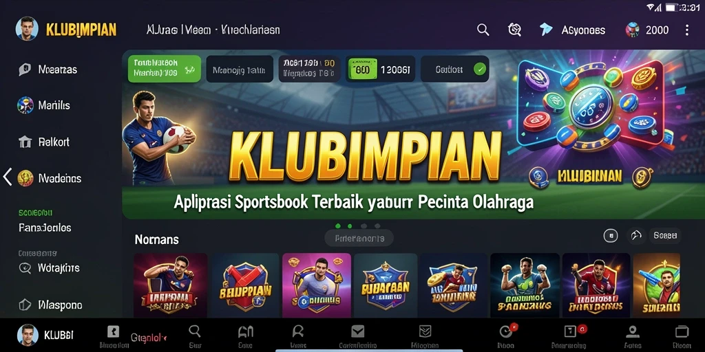 Tampilan gameplay KLUBIMPIAN dalam taruhan olahraga yang menarik.