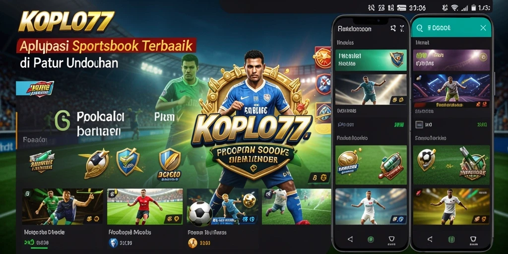 Tampilan screenshot KOPLO77 menampilkan visualisasi taruhan olahraga yang menarik.