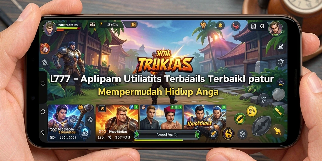 Tangkapan layar L777 menampilkan antarmuka aplikasi Utility yang intuitif dan fungsional.