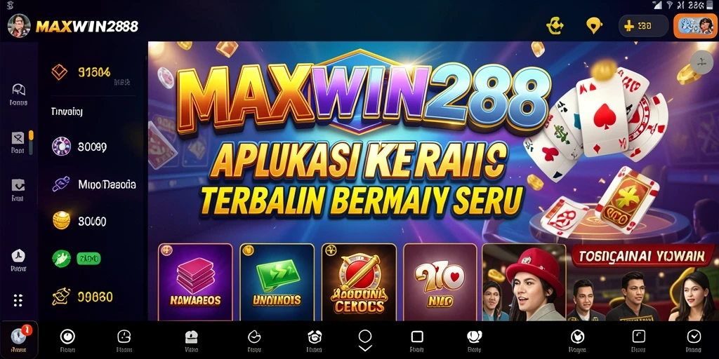 Tampilan gameplay menarik dari MAXWIN288 di kasino online.