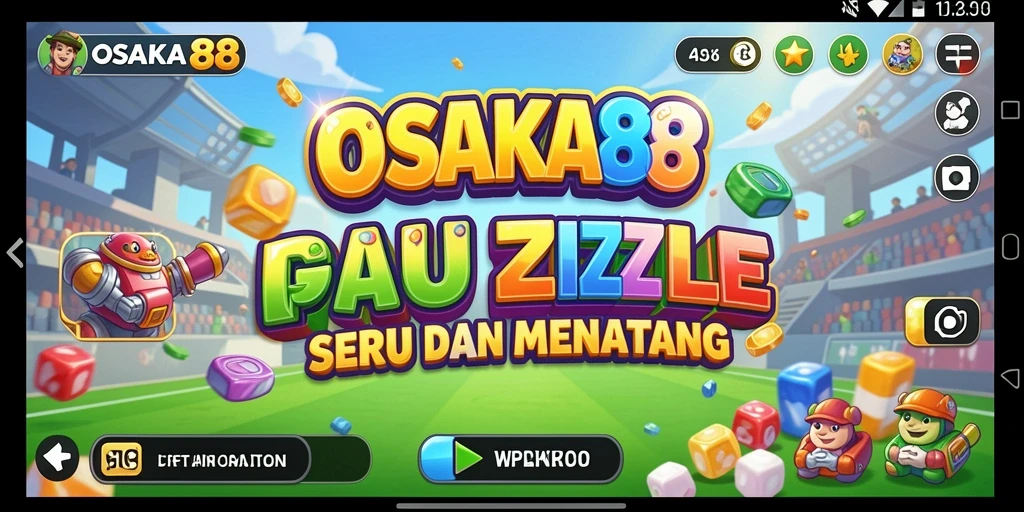 Tampilan gameplay menarik dari OSAKA88 yang menantang.